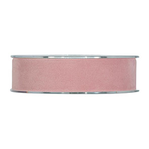 Cinta Doble Velvet Rosa Palo 25mmx7m