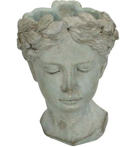Escultura Venus Cemento Gris 16x22Hcm