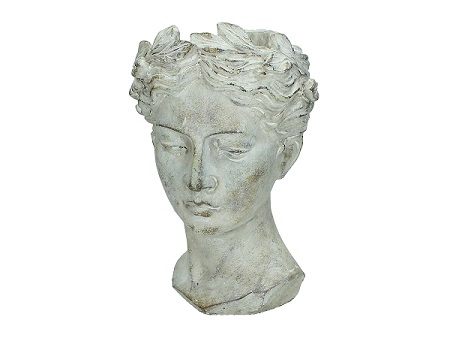 Escultura Venus Cemento Gris 18x18x27Hcm