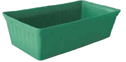 Jardinera Verde 25x11x7.5cm
