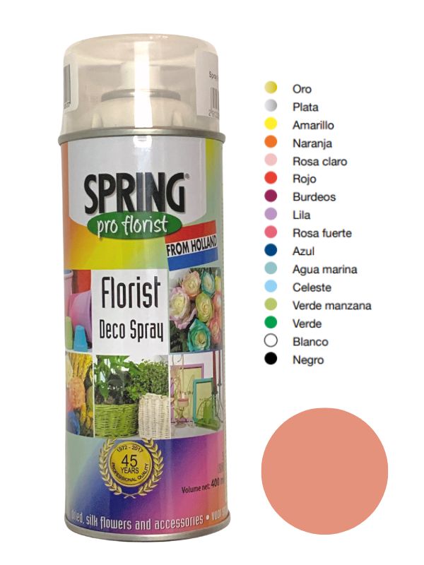 Spray Para Flor Natural Rosa 400ml