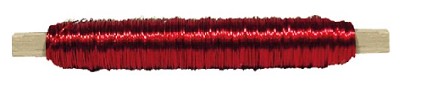 Alambre Decorativo Rojo 0.50mmx50m 100g
