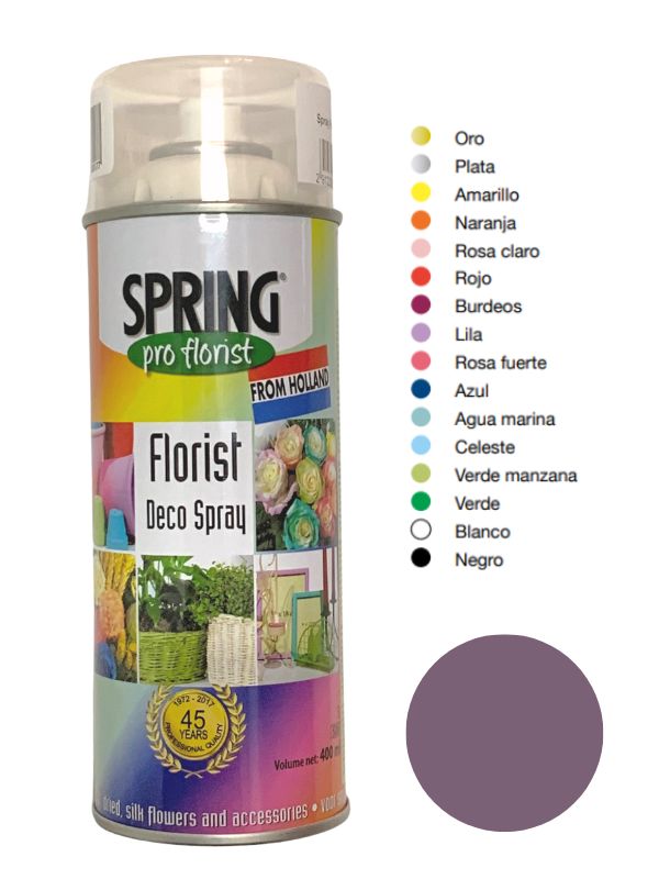 Spray Para Flor Natural Lila 400ml