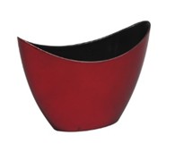 Base Plastico Must Rojo Metalizado 10Ax24Lx14Hcm