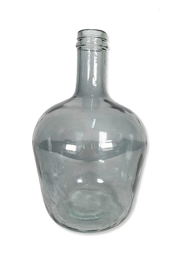 Damajuana Vidrio Gris 19x30Hcm
