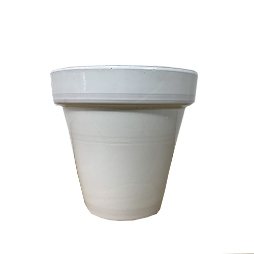 Maceta Standard Blanco 23x20Hcm