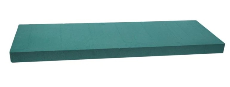 Esponja Floral Plancha 93x33x5Hcm
