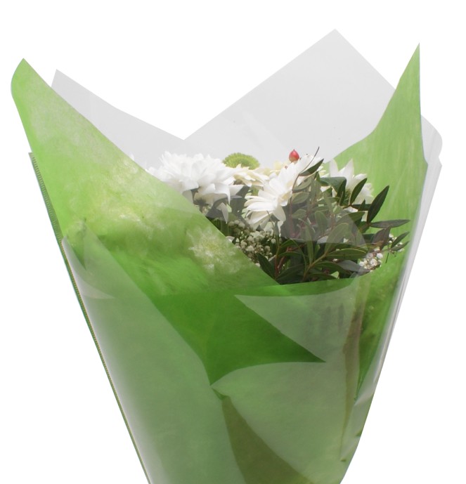 Funda Bouquet Elegant Verde 44Ax50Hcm (x25uds)