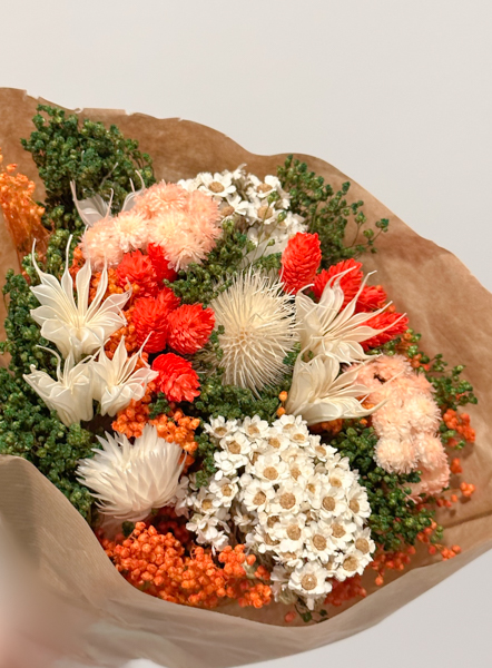 Bouquet Fantasy Naranja N6 40cm 90g