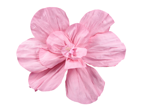 Flor de Papel Rosa 50cm