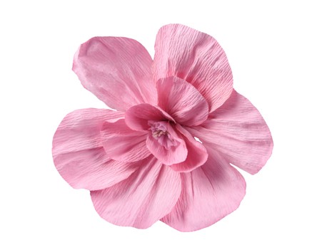 Flor de Papel Rosa 38cm