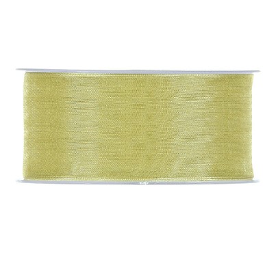 Cinta Organza Cristal Verde Salvia 40mmx50m