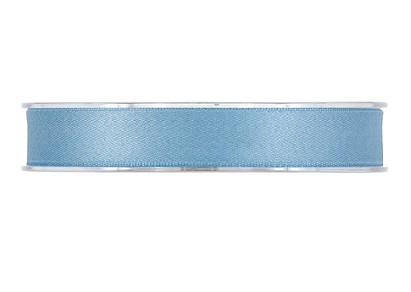 Cinta Saten Doble Mate Azul 15mmx15m