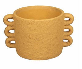 Cubremaceta Galit Mostaza 20.5x18.5Hcm