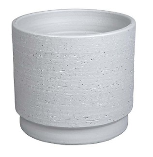 Cubremaceta Xamot Blanco 16.5x16Hcm