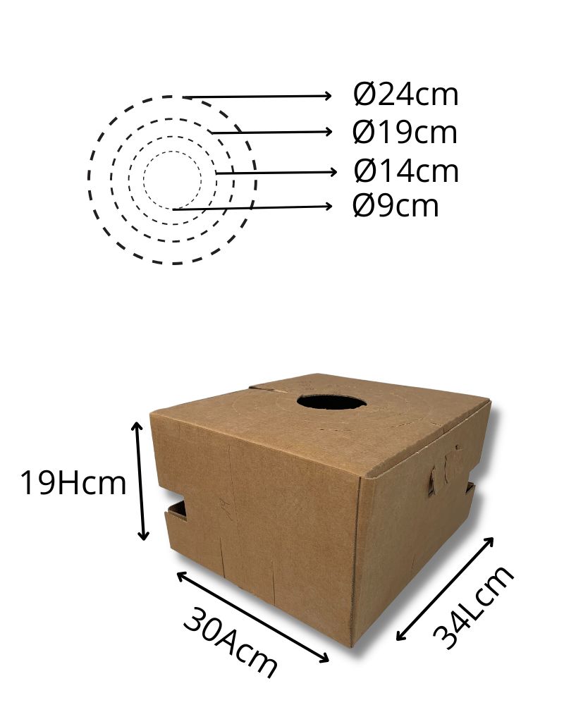 Cuadro Interior N1 30Ax34Lx19Hcm (x10uds)