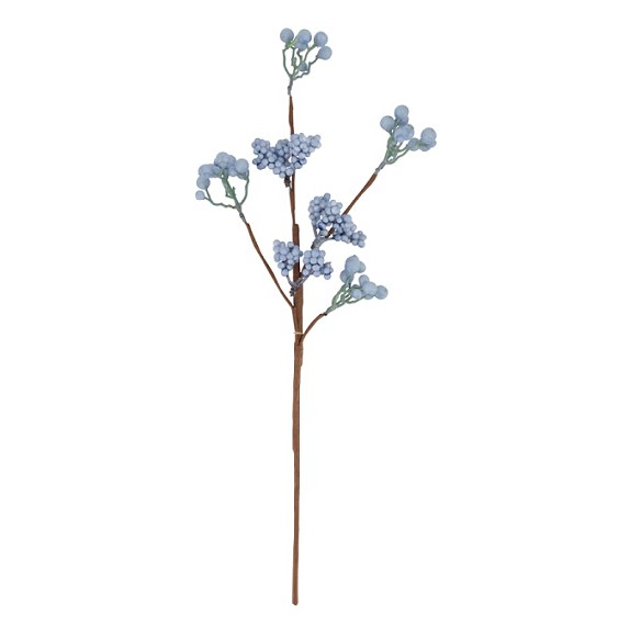 Rama Berries Azul Claro 30x50Hcm