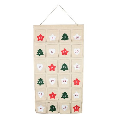Calendario de Adviento 47x78Hcm