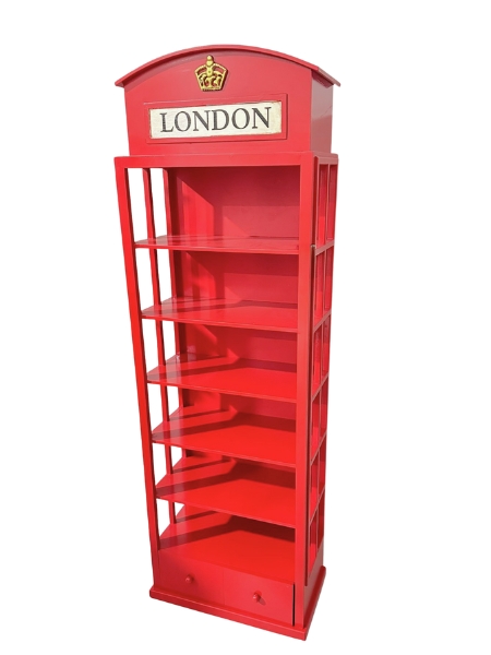 Estanteria Cabina Londres 27x48x146Hcm