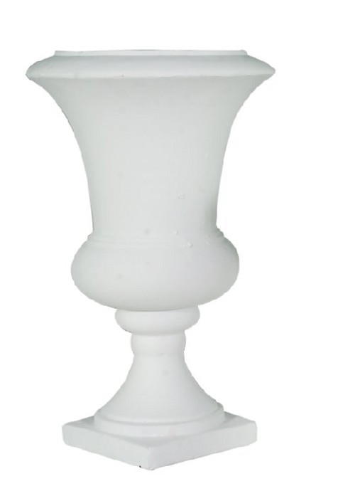 Copa Saturno Blanca 24x39Hcm