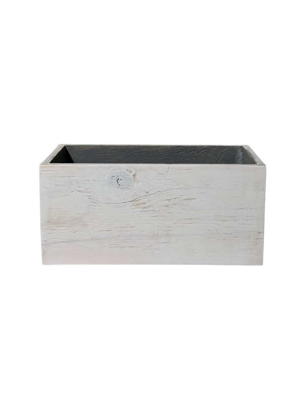 Cajon Amazonas Blanco 11.5x21x10Hcm