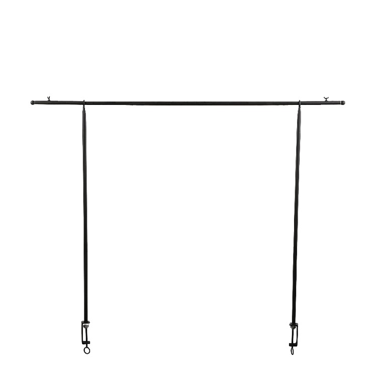 Estructura Centro Mesa Negro 250x110Hcm