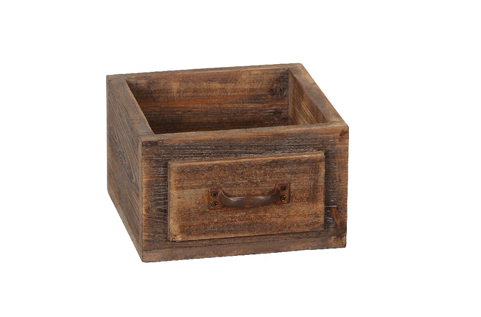 Cajon Amadis Marron 19x20x12Hcm