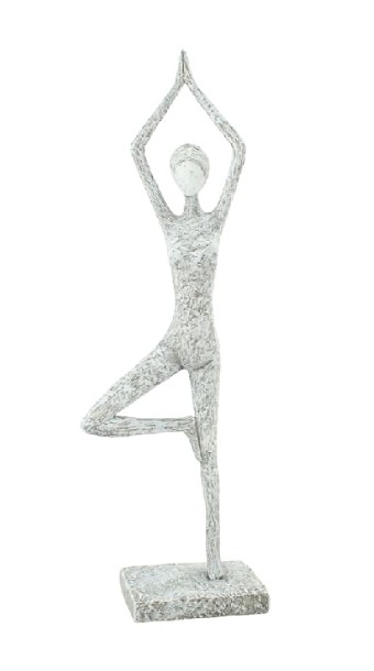 Escultura Namaste 8x13x40Hcm