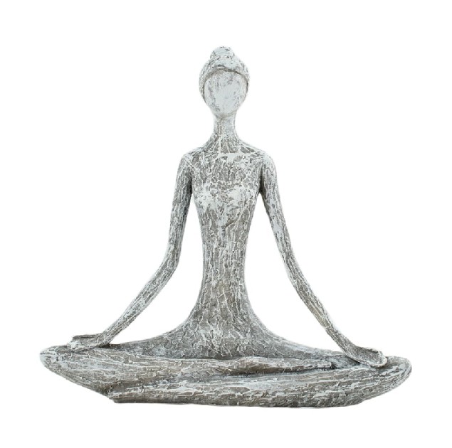Escultura Namaste 6.5x19x19Hcm