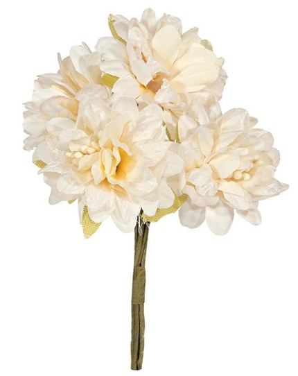 Ramillete Hortensia Beige 16Ax11Hcm "T12"