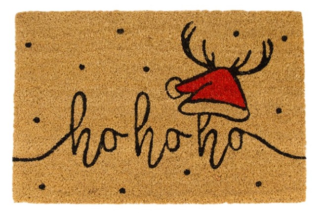 Alfombrilla Ho ho ho 38x58x1.5Hcm