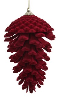 Colgante Velvet Pine 8x14Hcm "T2"
