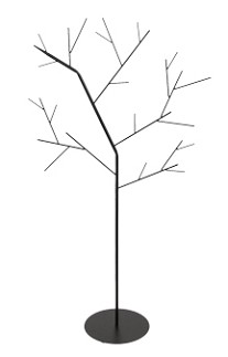 Arbol Deciduous Metal 44x80Hcm