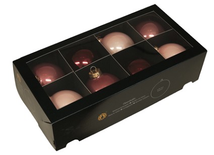 Bola Cristal Rosa 80mm "T8"