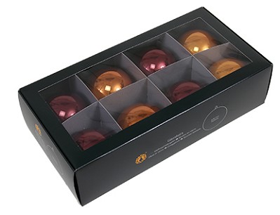 Bola Cristal Caramelo 80mm "T8"