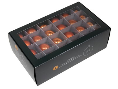 Bola Cristal Naranja 40mm "T48"