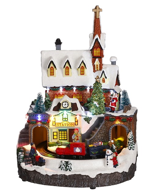 Estacion Tren Luville 24x23.5x32.5Hcm