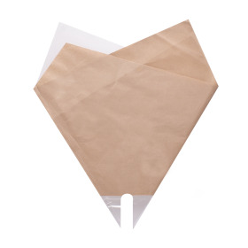 Funda Double Desert 44x50Hcm Natural (x25uds)