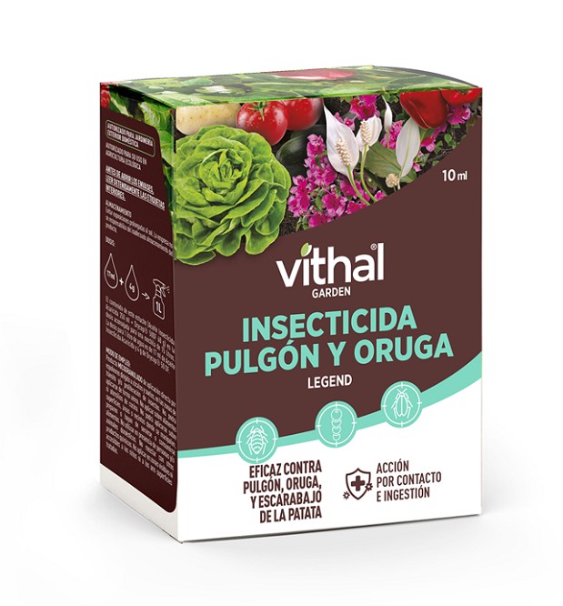 Vithal Insecticida Pulgon y Orugas 10ml