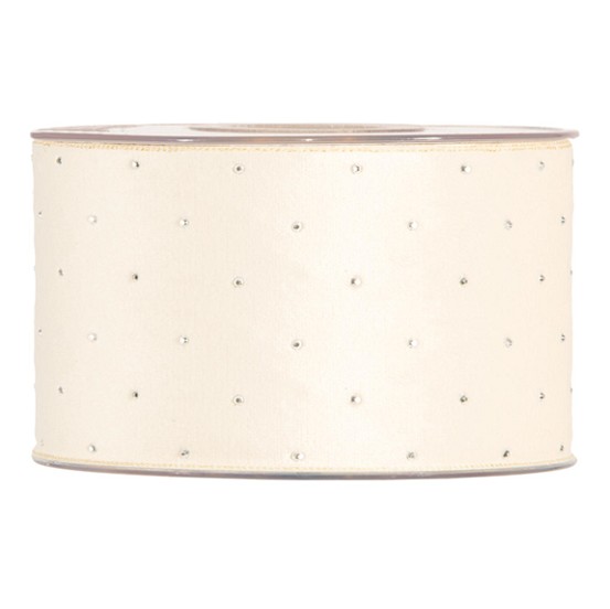 Cinta Diamonds Crema 63mmx10m