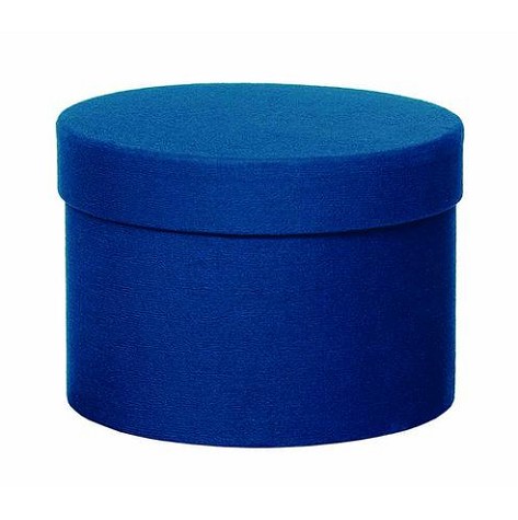 Sombrerera Velvet Azul (Set 3uds)