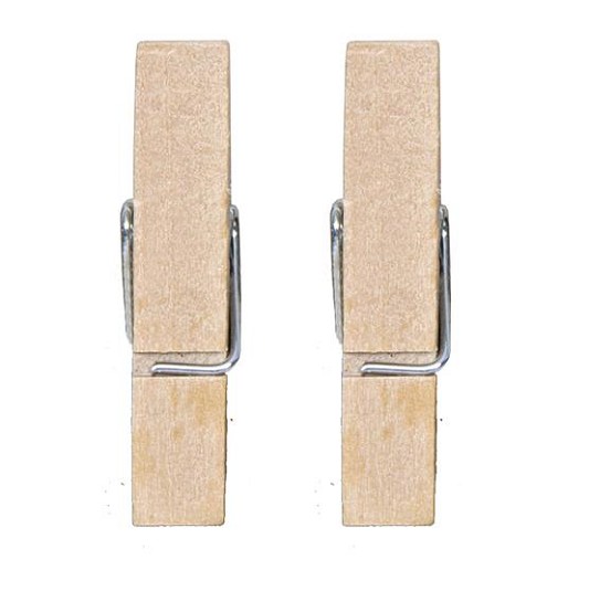 Pinzas Madera Natural 3.5cm (x100uds)