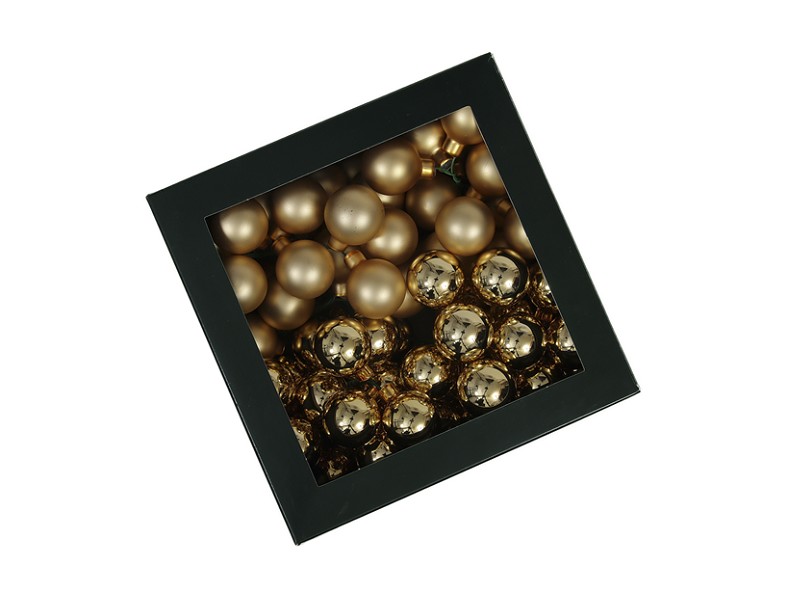 Bola Cristal Oro con Alambre 30mm "T72"