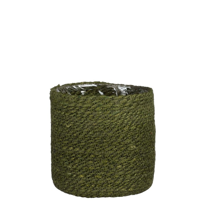 Cesto Atlantic Verde 18x18Hcm