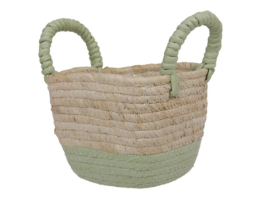 Cesta Handy Verde 18x18x14Hcm