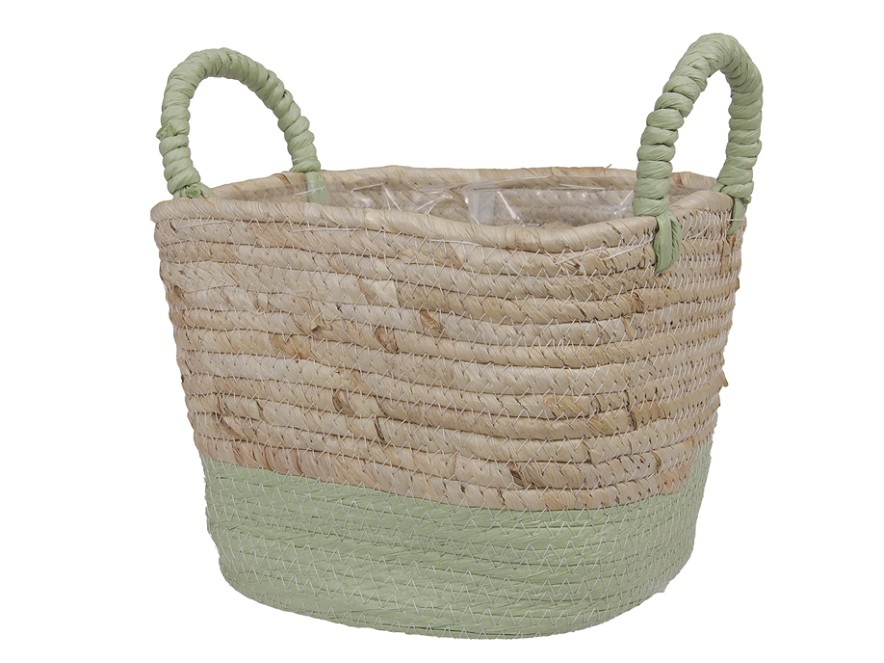 Cesta Handy Verde 20.5x20.5x17.5Hcm