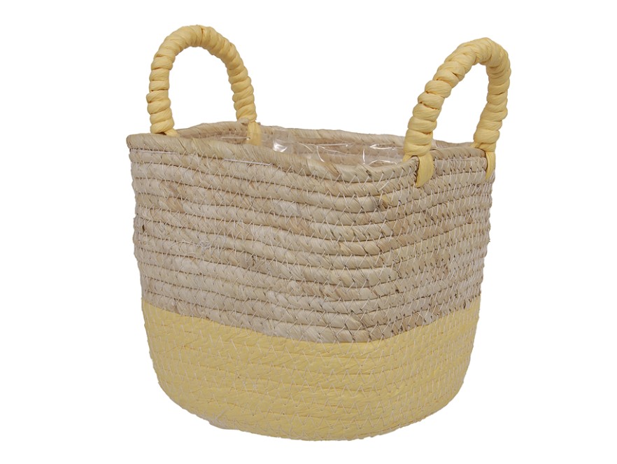Cesta Handy Amarillo 18x18x14Hcm