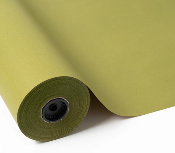 Bobina Kraft Reciclado Verde Oliva 70x50m