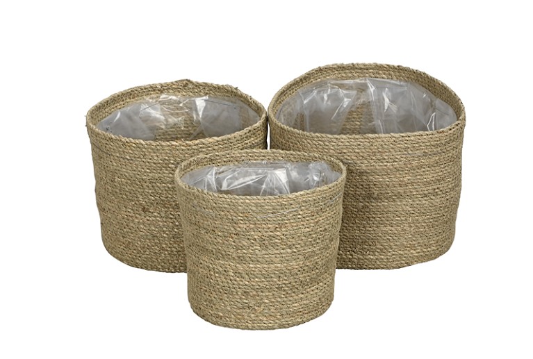 Cesto Quebec Claro (Set 3uds)