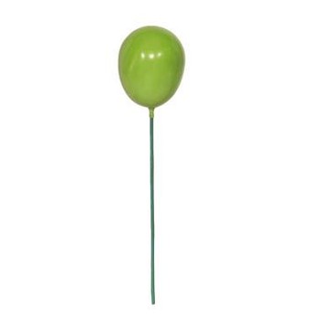 Pick Baloon Verde 2.5x11Hcm "T12"